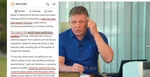 Robert Fico na snímke z videa v reakcii na prepustenie Roberta Kaliňáka.