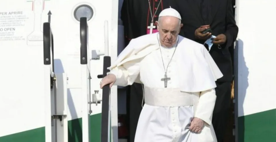 Read more about the article VIDEO Pápež je na Slovensku! Kollár, Čaputová a Heger majú spoločné prianie. Matovič: Vitaj, Padre