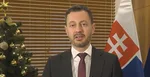 Eduard Heger počas novoročného prejavu, ktorý zverejnil na Silvestra.