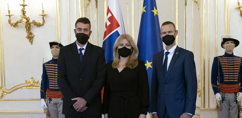 Read more about the article Prezidentka privítala olympionika Mateja Tótha: Skúsenosti treba zužitkovať pri ďalšej práci s deťmi