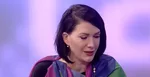 Jana Bittó Cigániková (SaS) v štúdiu spravodajskej televízie počas relácie V politike.